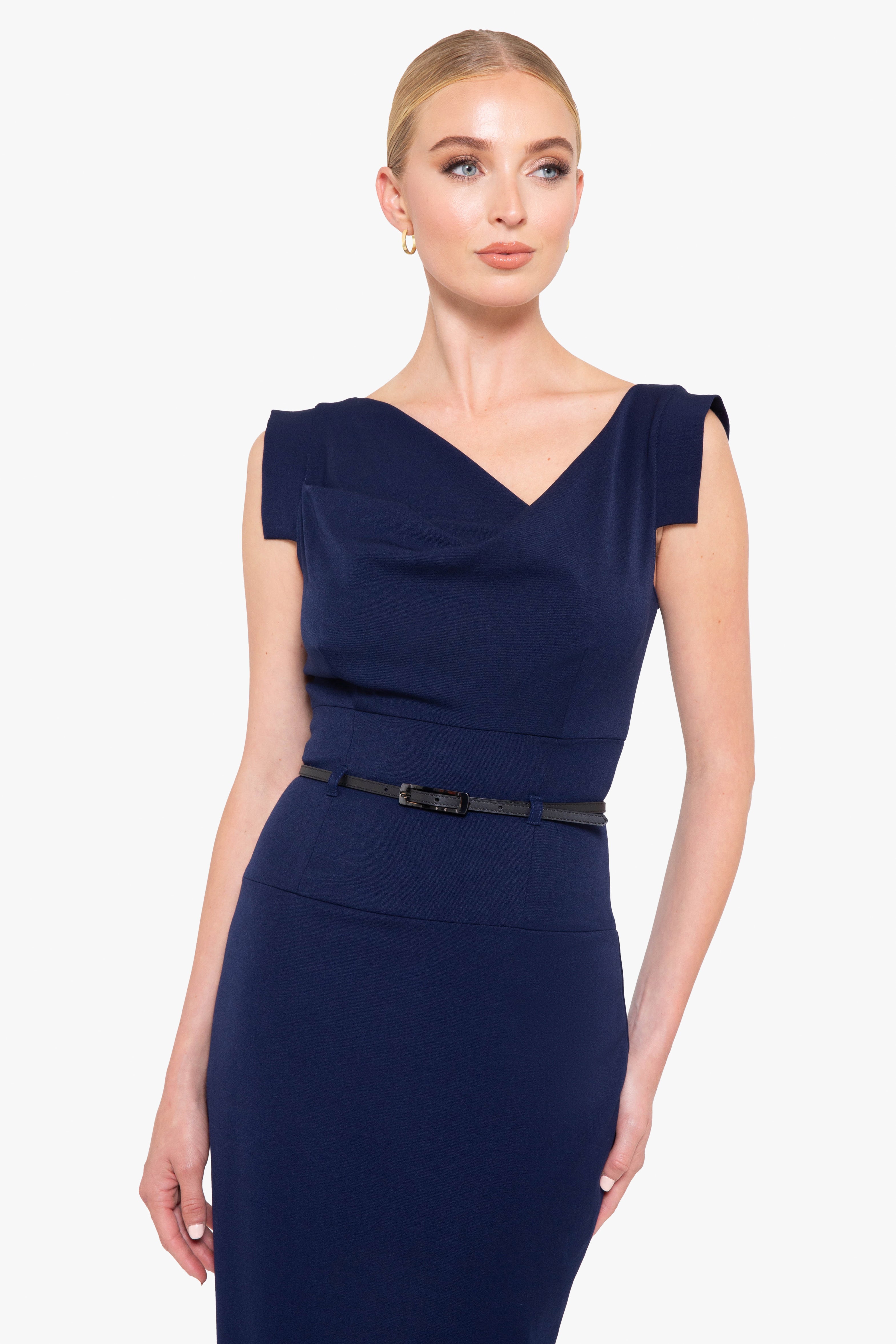 Classic Jackie O Sheath Dress Black Halo